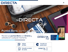 Tablet Screenshot of directacredit.com